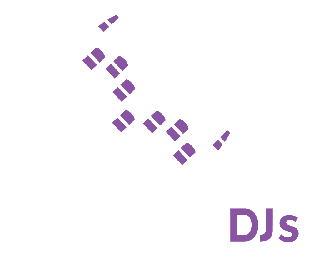 Essential DJs Logo in White